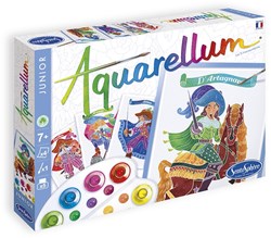 Sentosphère pintura Aquarellum Junior 3 Mosqueteros set creativo