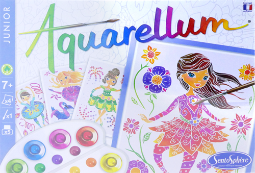 Sentosphère pintura acuarela junior bailarina set creativo para niños