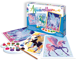 Sentosphère pintura Aquarellum Pegasus set para niños y adultos