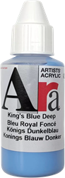 Ara pintura acrílica King's Blue Deep 100 ml pintura artística profesional