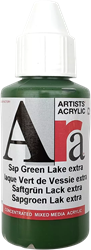 Ara pintura acrílica verde Sap Green Lake Extra 100 ml pintura artística