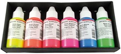 Ara set de pintura acrílica neón 6x100 ml pintura profesional