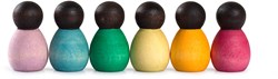 Grapat juguete de madera Dark Baby Nins set de figuras