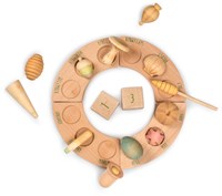 Grapat figuras de madera Wonders - set de 12 elementos naturales-2