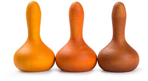 Grapat Mandala Calabazas set de juguetes de madera - juego abierto-2