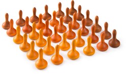 Grapat Mandala Calabazas set de juguetes de madera - juego abierto