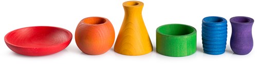 Grapat botes de madera para juego imaginativo-2