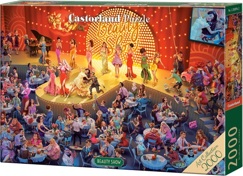 Castorland puzzle Beauty Show - 2000 piezas rompecabezas-2