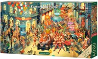 Castorland puzzle Carnaval en Río - rompecabezas de 4000 piezas-2