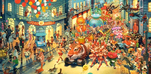 Castorland puzzle Carnaval en Río - rompecabezas de 4000 piezas