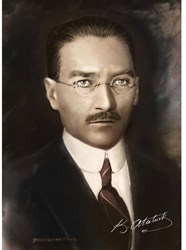 Art Puzzle Atatürk -  Teile