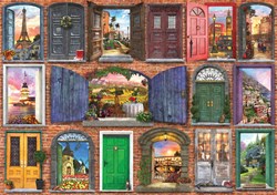 Art Puzzle Doors of Europe -  Teile