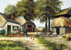 Art Puzzle Farm House -  Teile