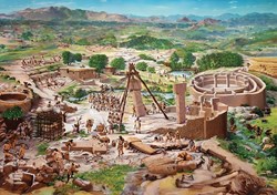 Art Puzzle Göbeklitepe, Sanliurfa -  Teile