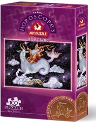 Art Puzzle Horoscope - Capricorn -  Teile