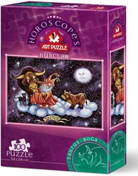 Art Puzzle Horoscope - Taurus -  Teile