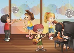 Art Puzzle Orchestra -  Teile
