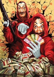 Art Puzzle Perfect Plan - Money Heist -  Teile