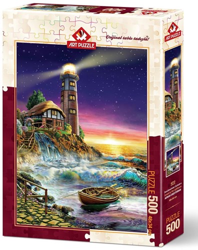 Art Puzzle rompecabezas El Faro - 500 piezas cartón adultos-2