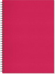 Artgecko Artgecko Flashy Spiraal Schetsboek A3 Portret 150 gr 40 vel Wit Rode Omslag