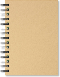 Artgecko Artgecko Krafty Spiraal Schetsboek A5 Portret 150gr 40 vel Wit