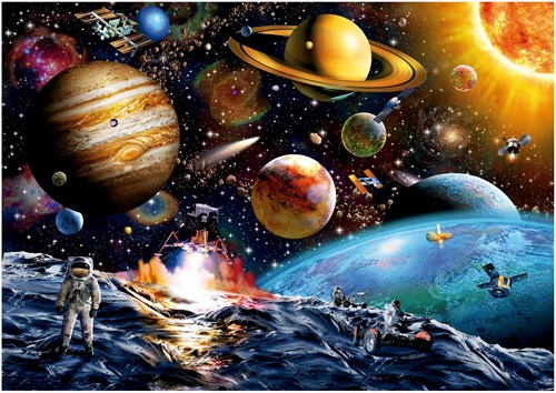 Educa puzzle Asteroid Mission 1000 piezas aventura espacial