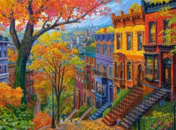 Castorland Autumn City Hill -  Teile