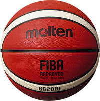 Molten balón de baloncesto Deep Channel talla 6 - blanco naranja - goma