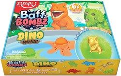 Zimpli Kids juguete de baño Dino sorpresa bombas de baño 6 unidades multicolor