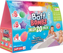 Zimpli Kids Baff Bombz Mega Pack juguete de baño 20 piezas multicolor