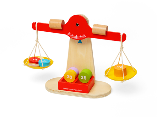 BigJigs juego de equilibrio de madera juguete educativo aprender equilibrio