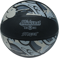 Midwest Street Basketball - Black/Grey - 7
