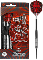 Harrows dardos punta de acero Assassin 80% tungsteno set 34g