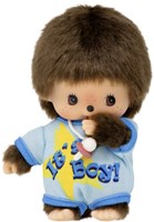 Monchhichi peluche Bebichhichi pelele niño muñeca 16cm-3