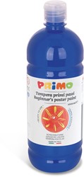 Pintura para carteles lista para usar Primo Beginners, botella de 1000 ml con tapa de control de flujo, ultramarino