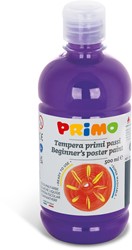 Pintura para carteles lista para usar Primo, botella de 500 ml con tapón de control de flujo violeta