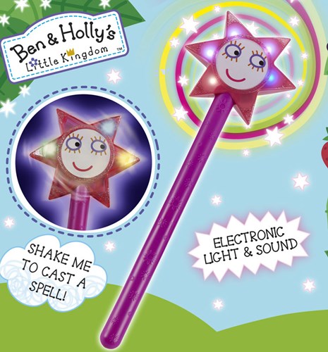 Varita mágica Ben and Holly juguete educativo multicolor cartón-3