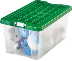 FAPI caja de almacenamiento arena transparente 5 kg super calidad 37,1x22,6x16cm