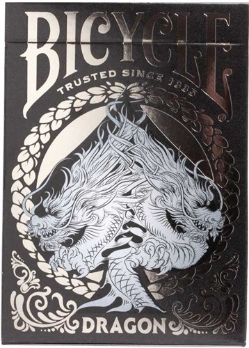 Bicycle cartas Black Dragon - Baraja de Poker Premium - Colección Dragón
