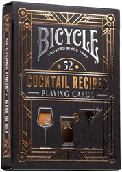 Bicycle cartas de juego recetas de cócteles - 52 cartas premium póker