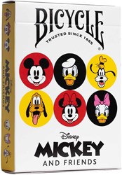 Bicycle cartas de juego Mickey Mouse & Friends - Póker - Edición Disney