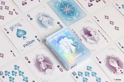 Bicycle Disney Frozen cartas de juego - baraja premium - tema Frozen-2