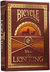 Bicycle cartas de jugar Lion King - Juego de cartas premium Disney poker