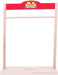 BigJigs perchero de madera para ropa de muñecas - accesorio para muñecas