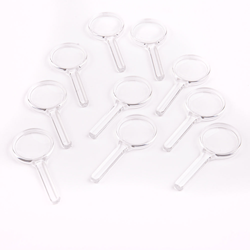 BigJigs lupa acrílica juguete 63mm x3,5 Mag paquete de 10-2