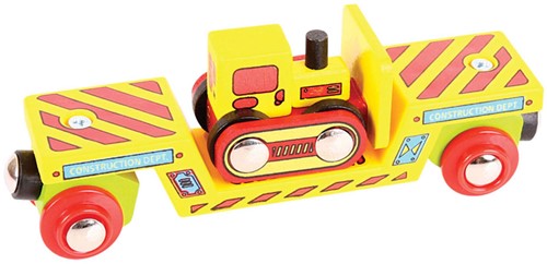BigJigs Bulldozer Low Loader (4)
