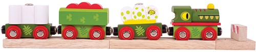 Bigjigs Tren de dinosaurios