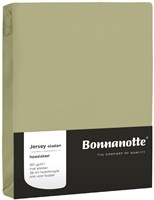Sábana bajera jersey verde oliva 90x20cm algodón elástica cómoda