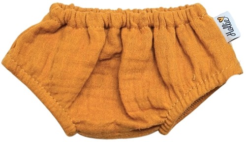 Hollie ropa muñeca bloomer Senna ocre algodón Gordi 34 cm