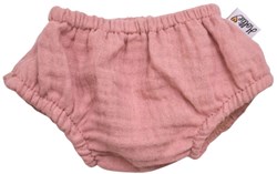 Hollie ropa de muñeca bloomer Senna rosa vintage algodón Gordi 34 cm